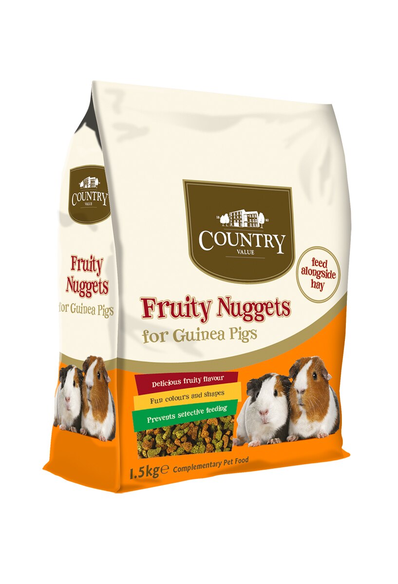 Country Value Guinea Pig Nuggets - 1.5kg